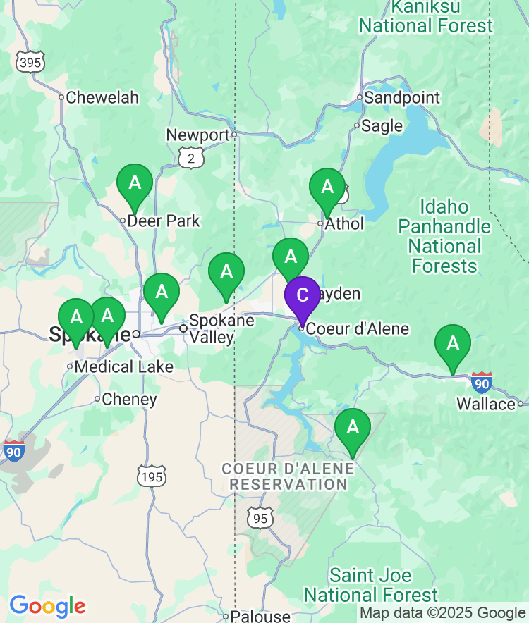 Coeur d'Alene Available Airport Options